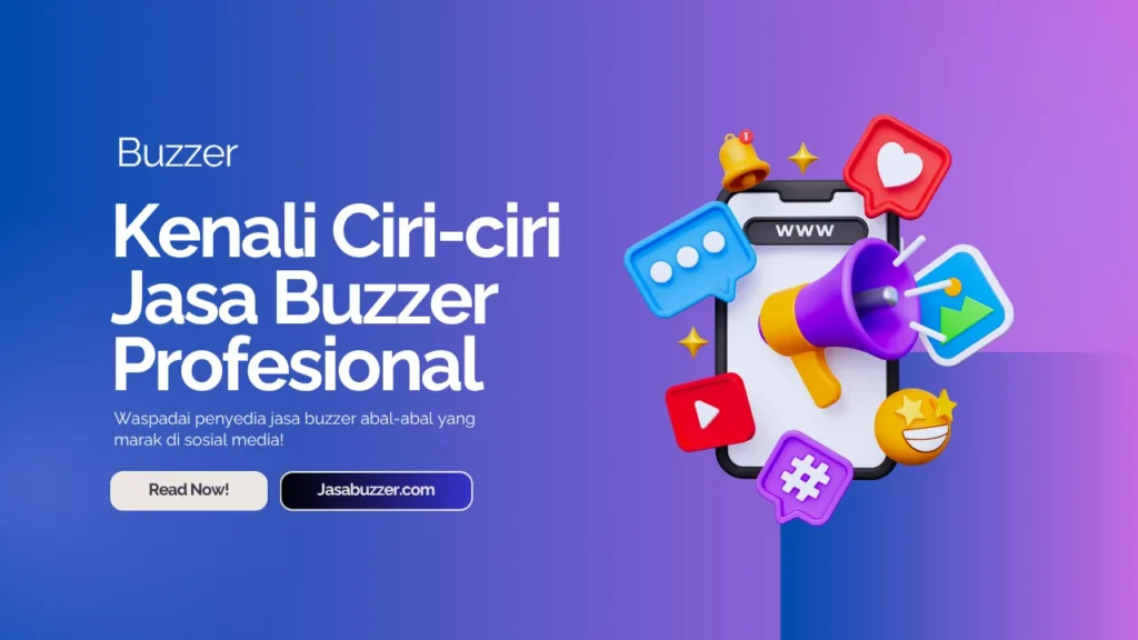 waspada jasa buzzer abal - abal