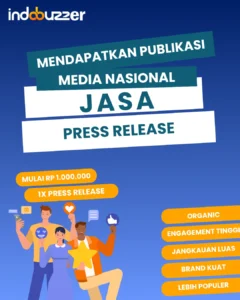 mendapatkan publikasi media nasional