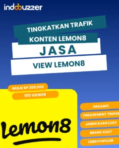 tingkatkan trafik konten lemon8